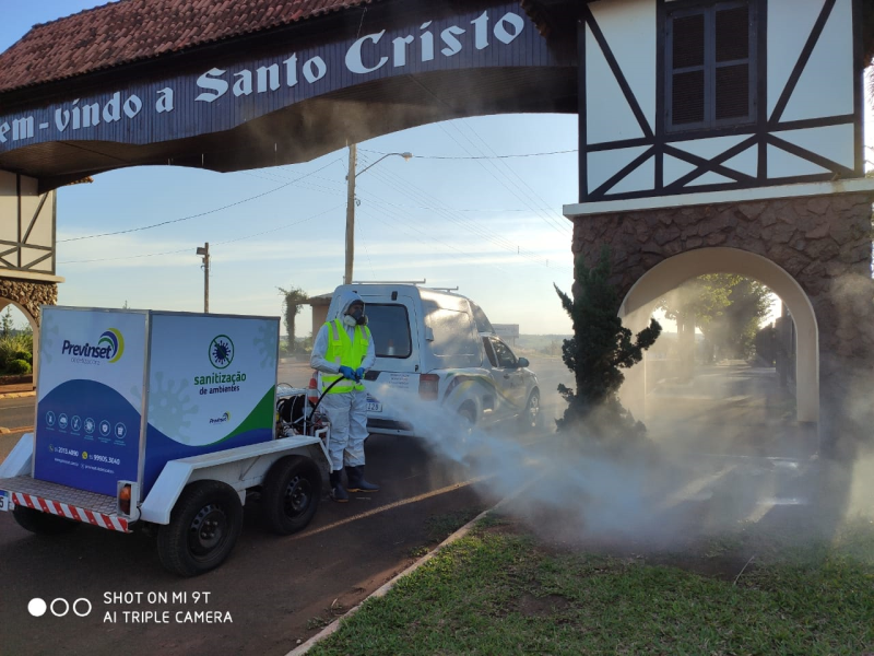 PREFEITURA REALIZA SANITIZAÇÃO